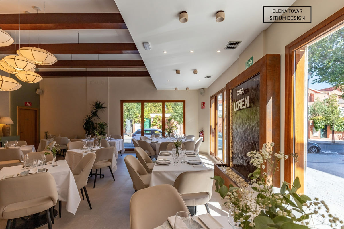 Interiorismo Restaurante Tres Cantos
